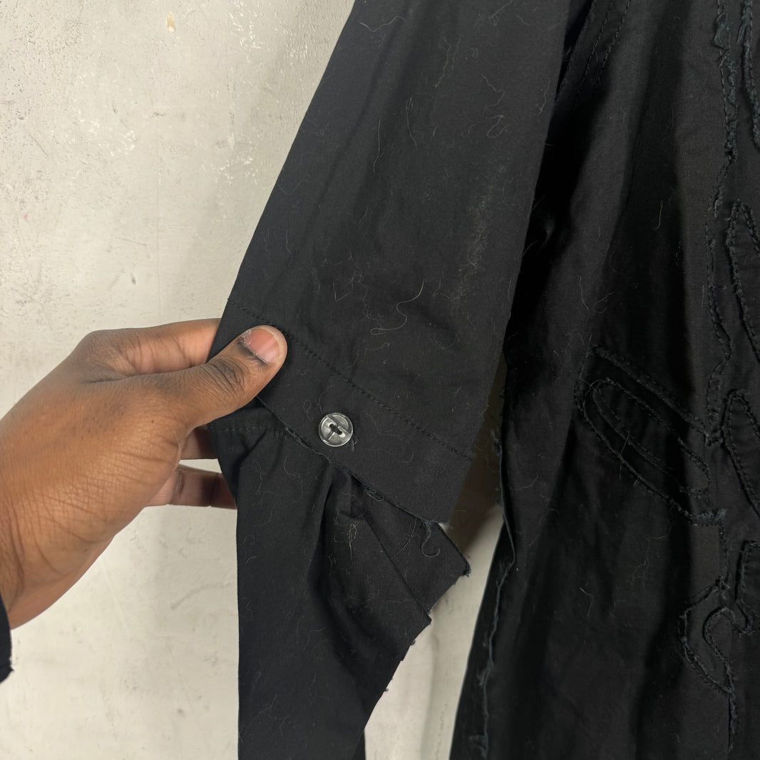 Telfar Detachable Sleeve Button Up Shirt