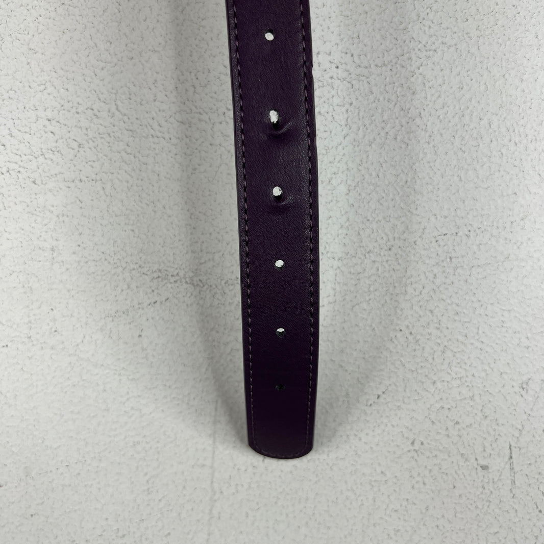 Telfar Logo Purple Belt