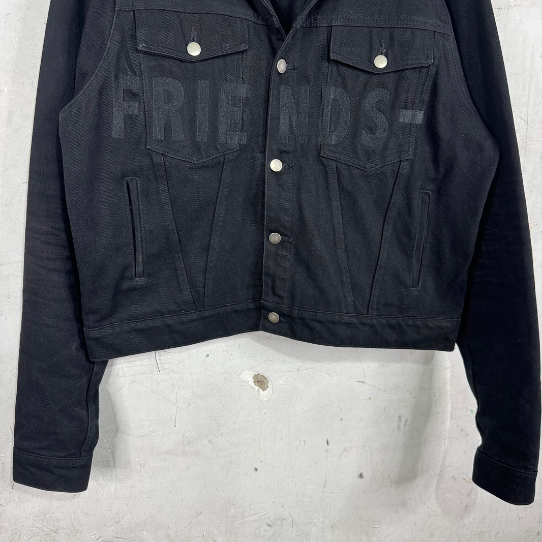 Vlone Friends Tonal Denim Jacket