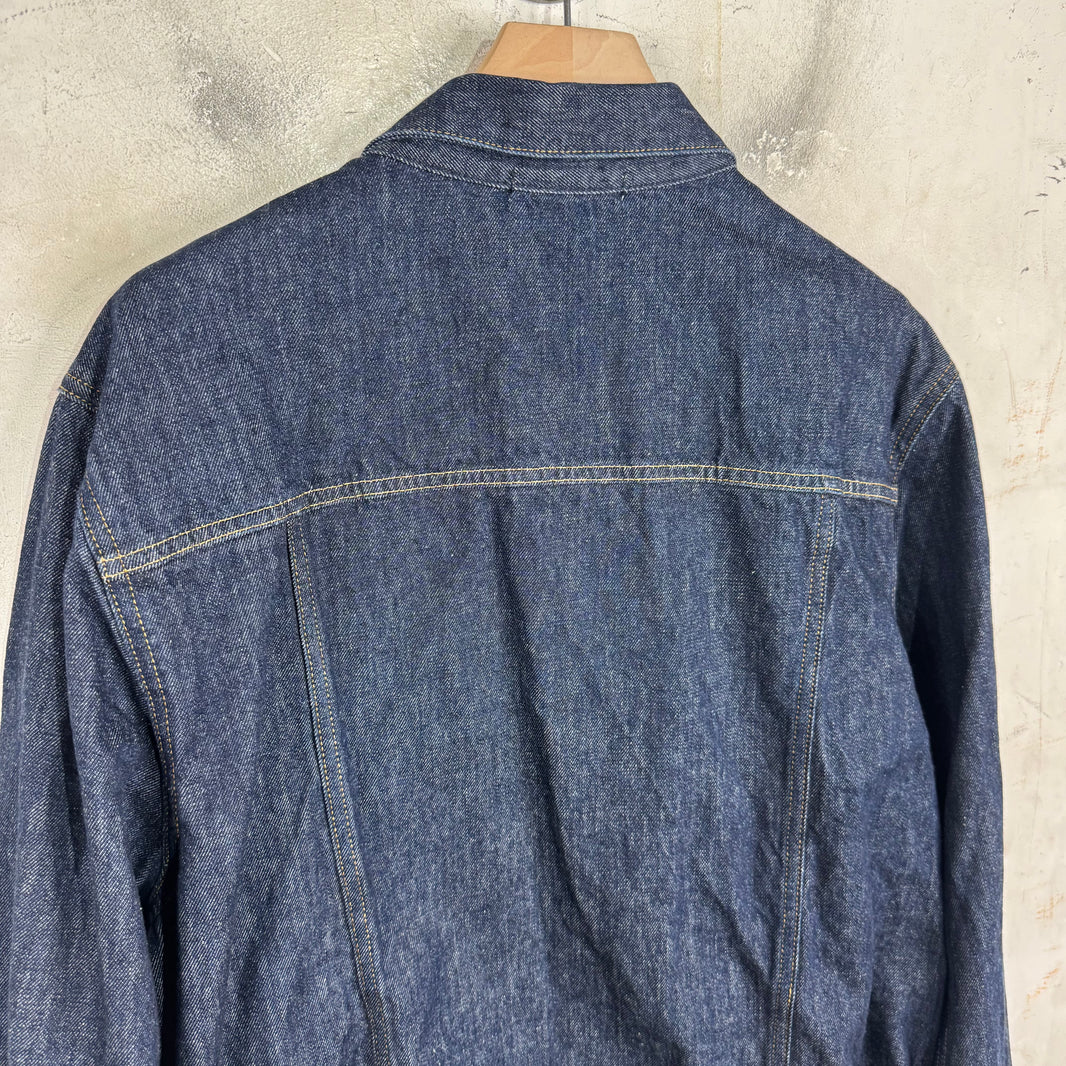 Helmut Lang Turn Up Sleeve Denim Jacket