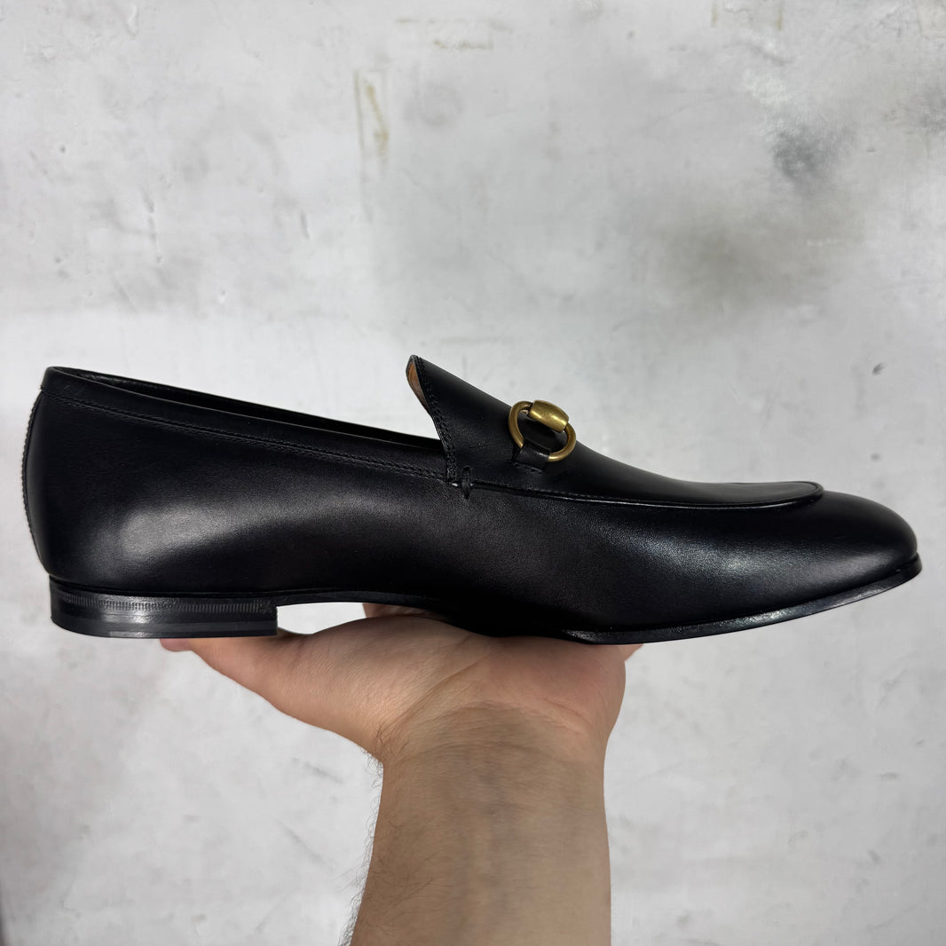 Gucci Leather HorseBit Loafers