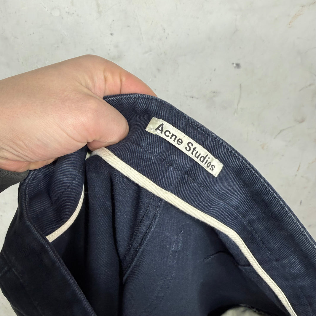 Acne Studios Navy Trousers