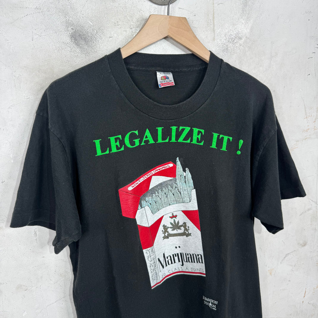 Vintage Legalize It Cannabis T-Shirt