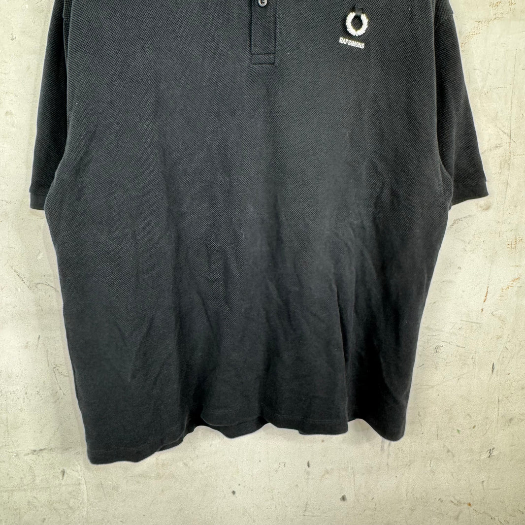 Raf Simons x Fred Perry Textured Polo Shirt