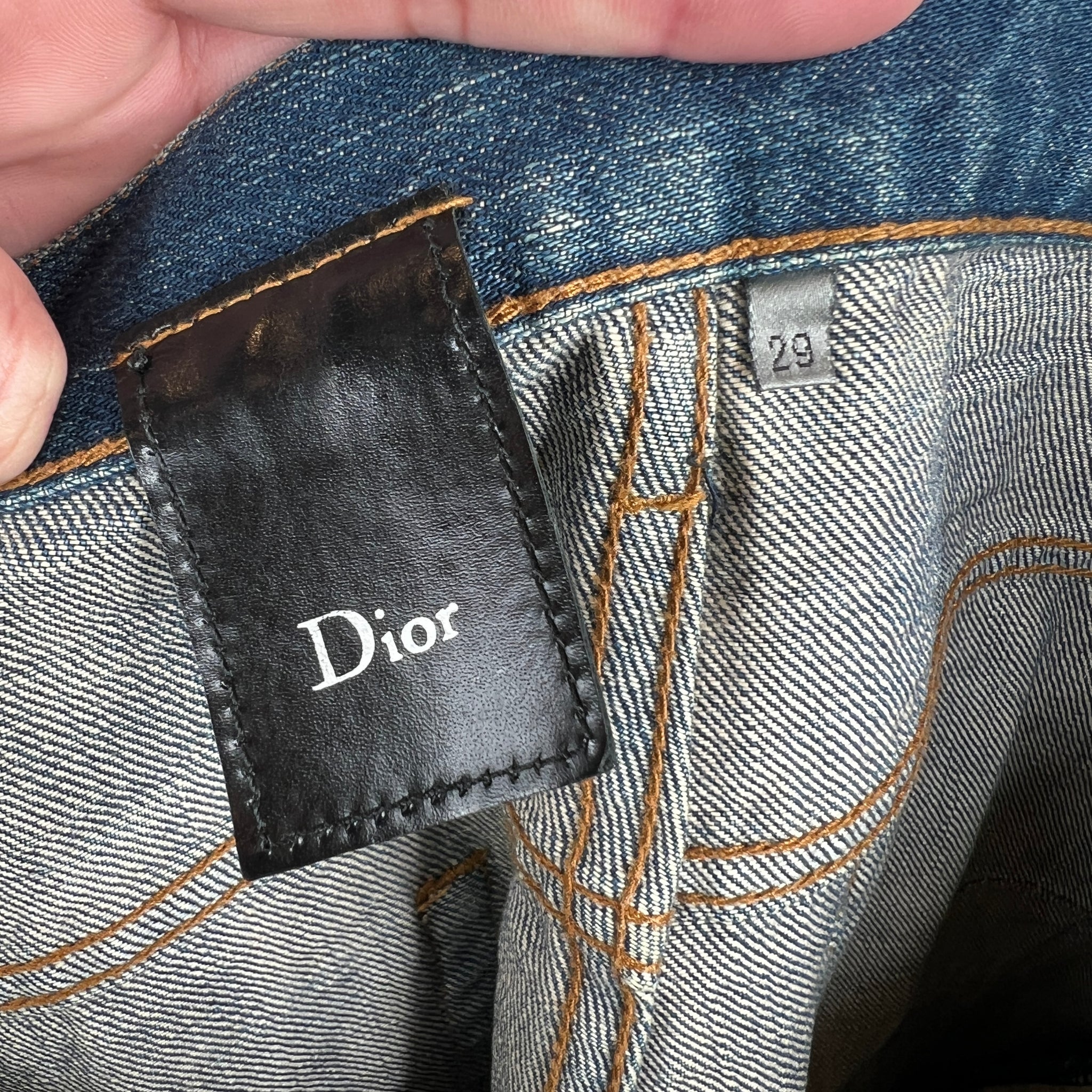 Dior Homme Blue Luster Jeans