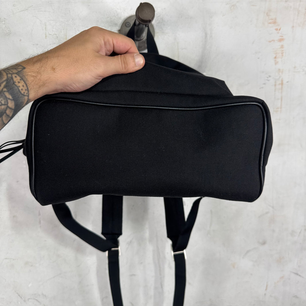 Saint Laurent Canvas Leather Backpack