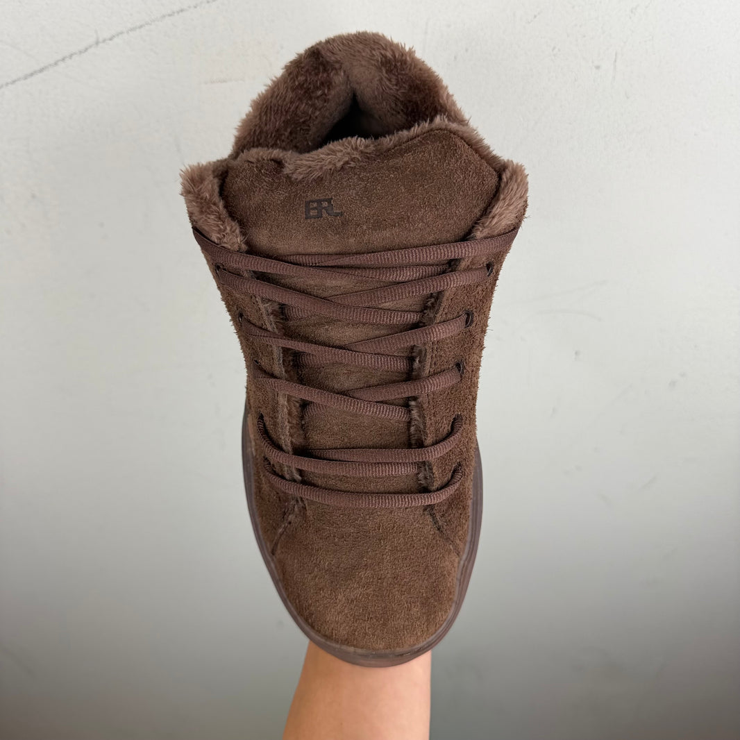 ERL Brown Suede Vamp Sneakers