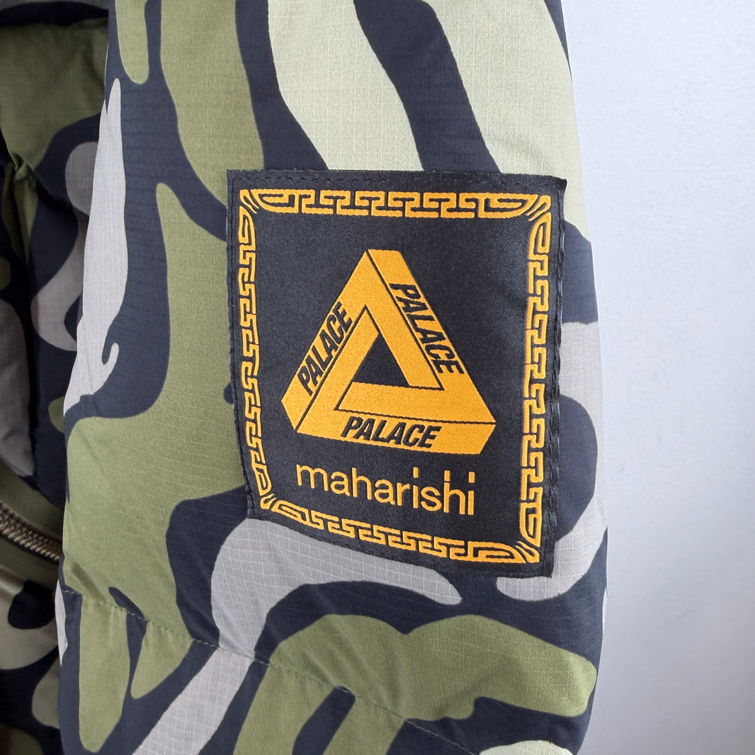 Palace Maharishi Camo Puffer Jacket