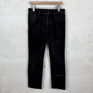 Prada Velvet Plaqued Jeans