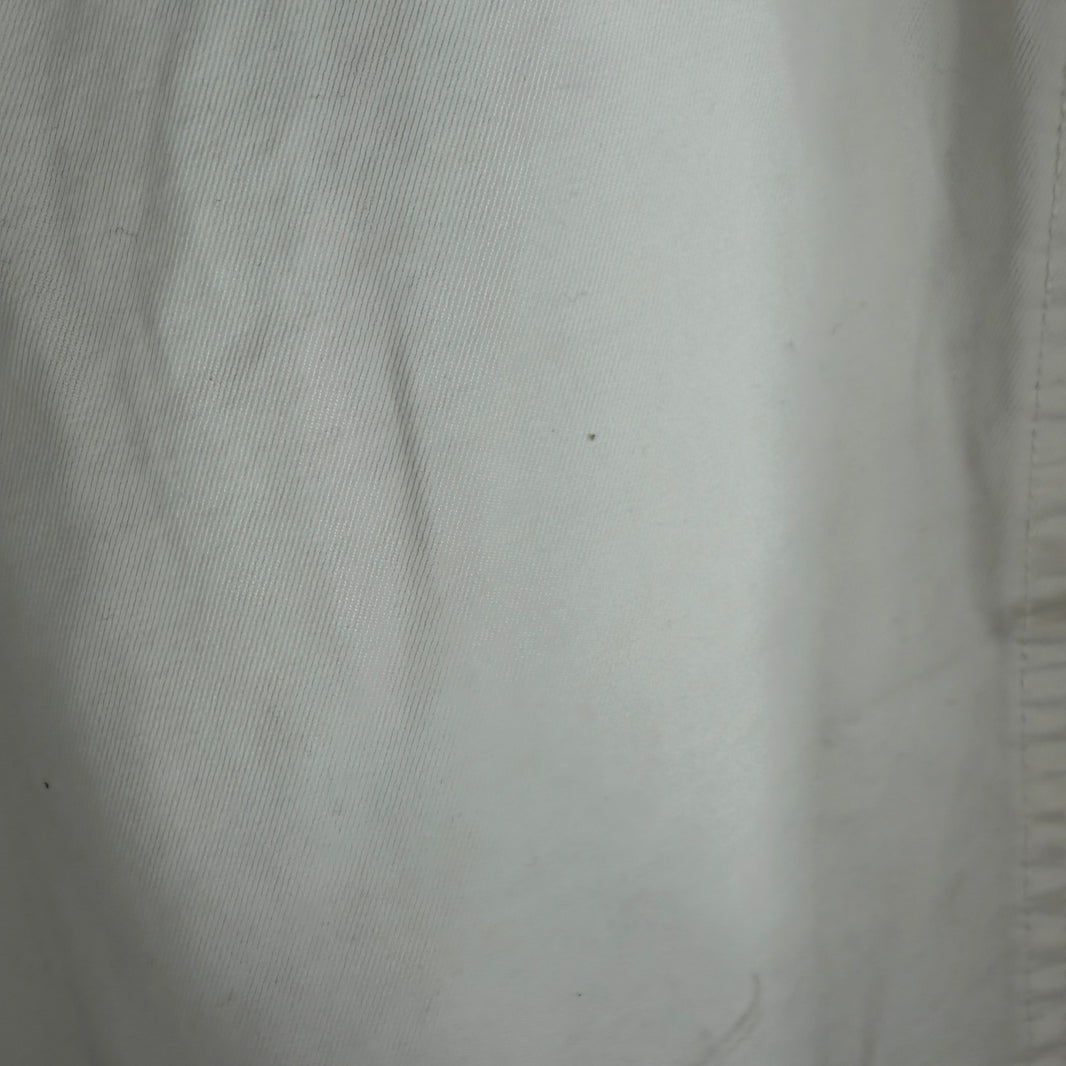 Stone Island White Button Up Jacket