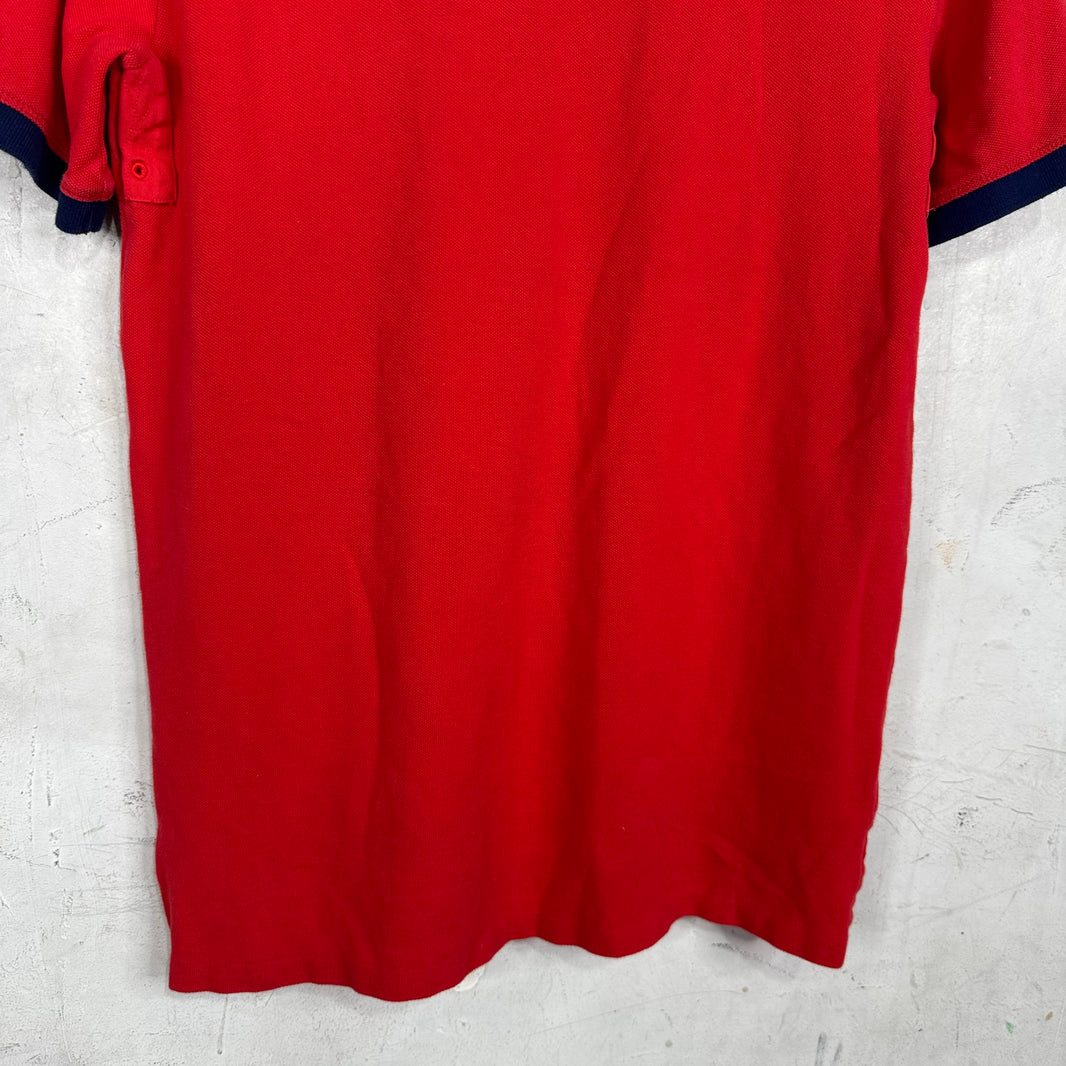 Ralph Lauren Big Pony Flag Zip Polo