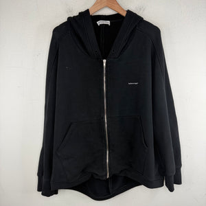 Balenciaga Copyright Logo Zip-Up Hoodie