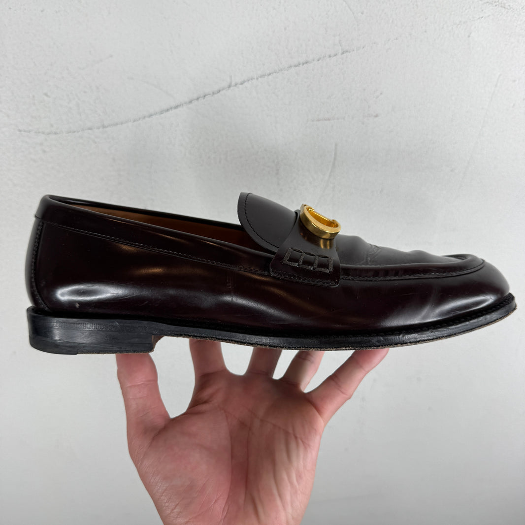 Christian Dior Brown CD Loafer