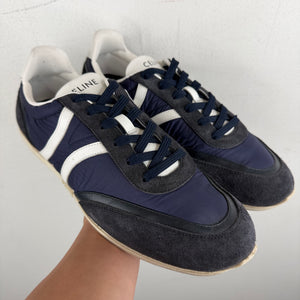 Celine Navy Jogger Low Sneakers