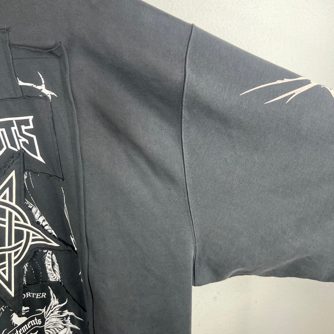 Vetements J'Adore Metal Hoodie