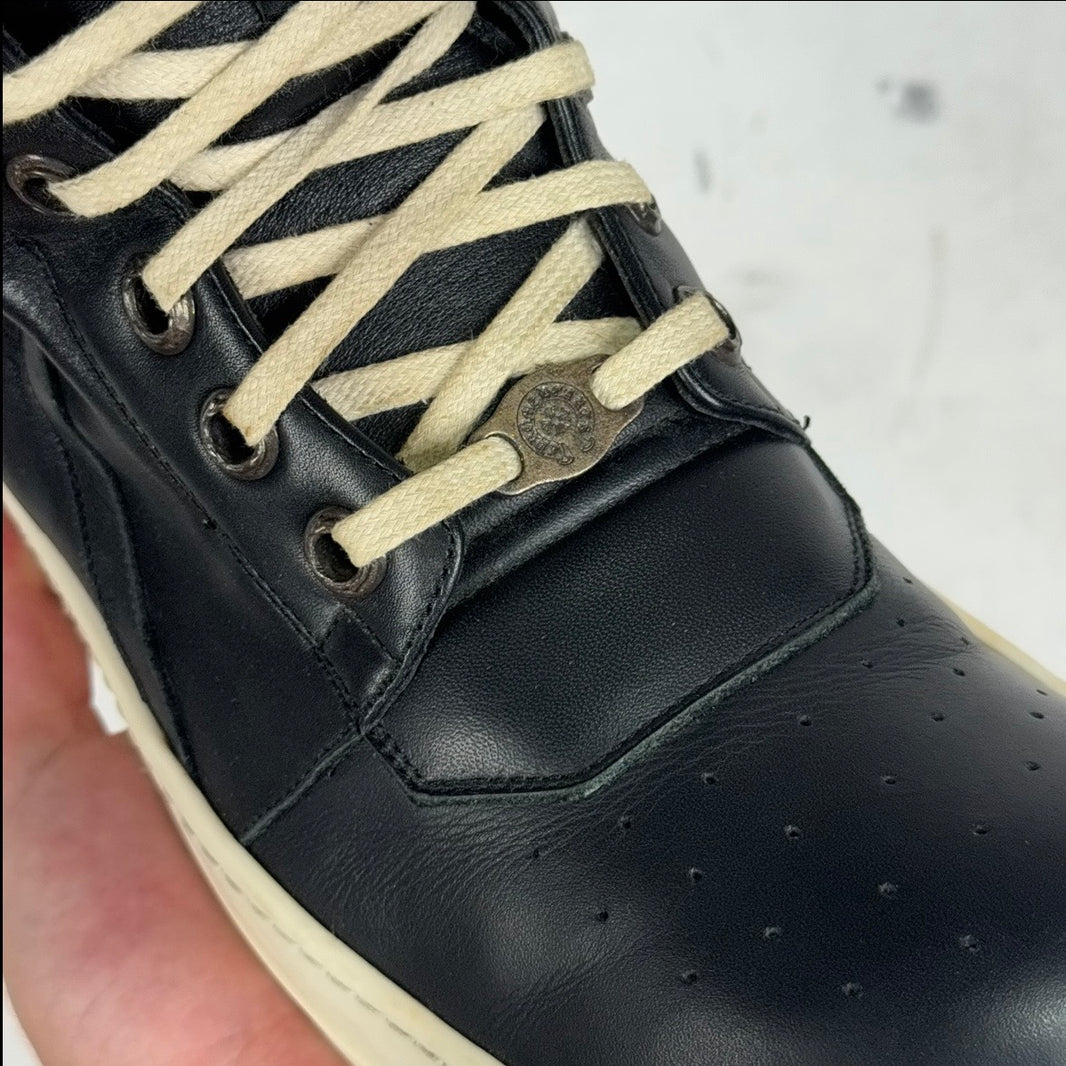 Chrome Hearts Rick Owens Black Geobaskets