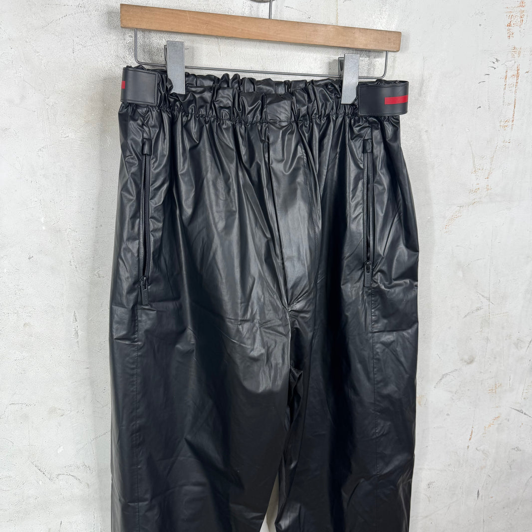 Prada Shiny Nylon Track Pants