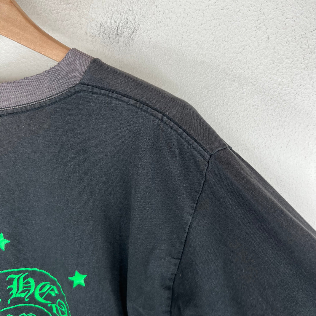 Chrome Hearts Vintage Green Star L/S T-Shirt