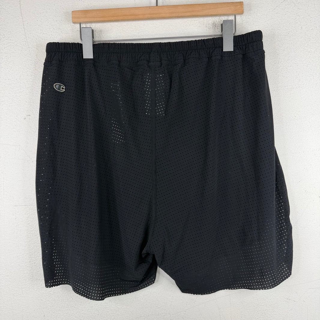 Rick Owens Champion Pentagram Mesh Shorts