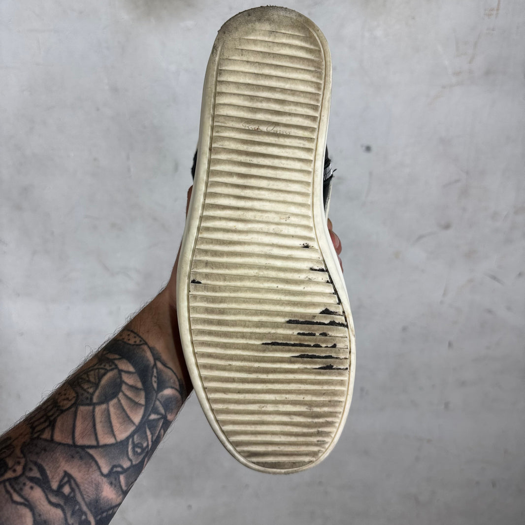 Rick Owens Black/White Geobaskets