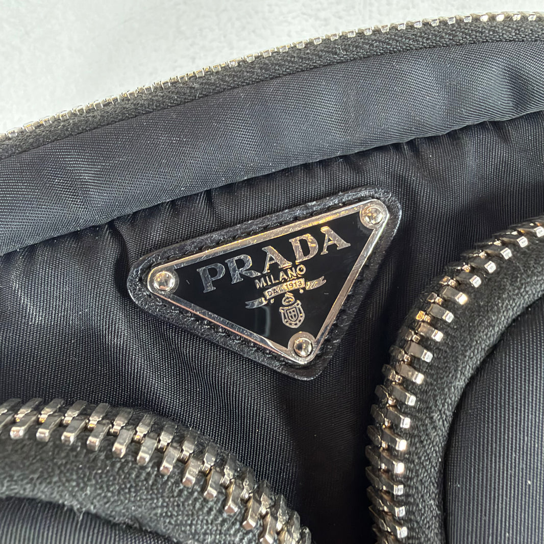 Prada 3D Pocket Clutch
