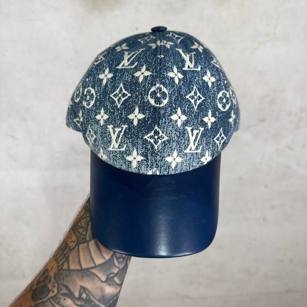 Louis Vuitton Monogram Leather Dad Hat