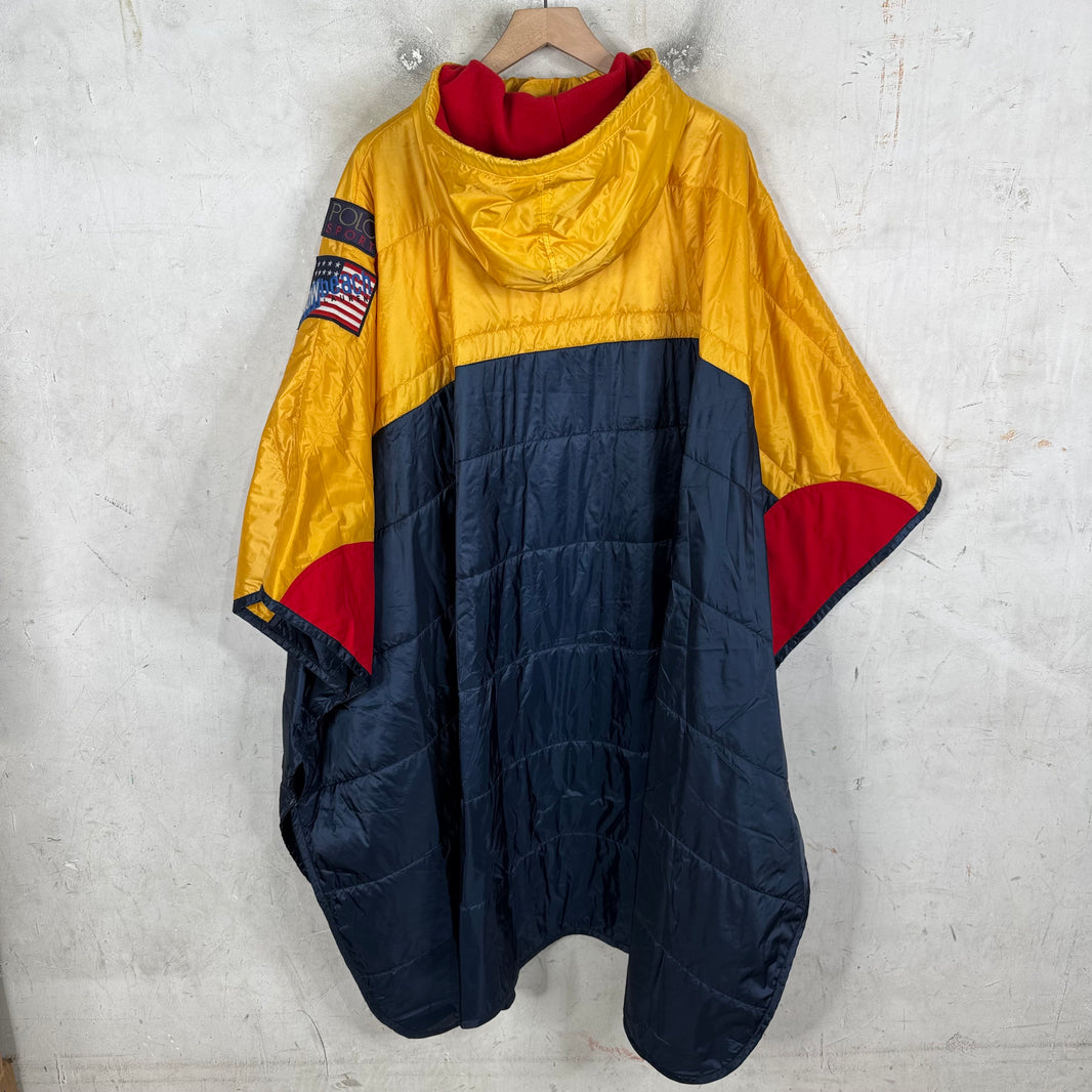 Ralph Lauren Snow Beach Yellow Poncho