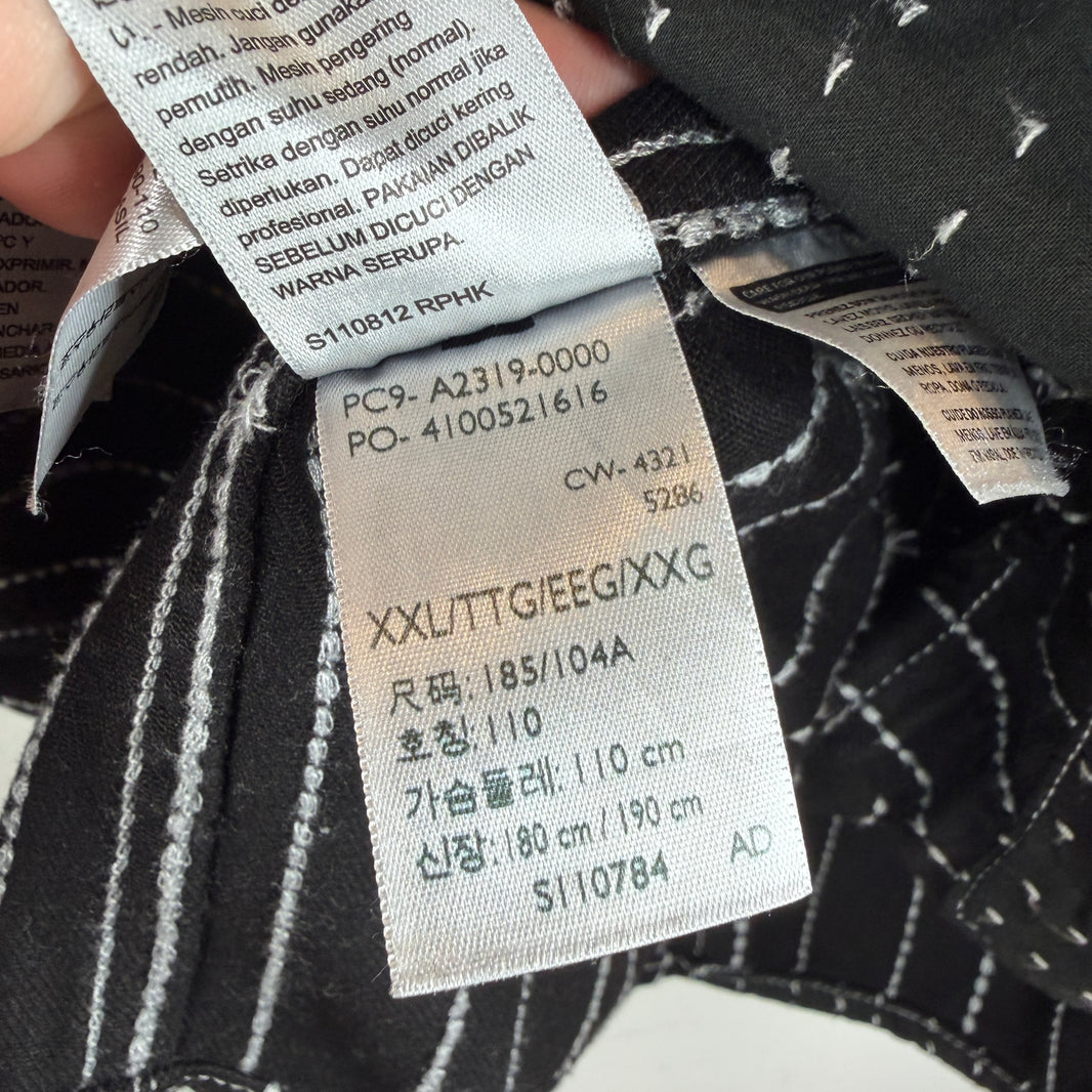Denim Tears Levi's Quilted Snap Button Shirt