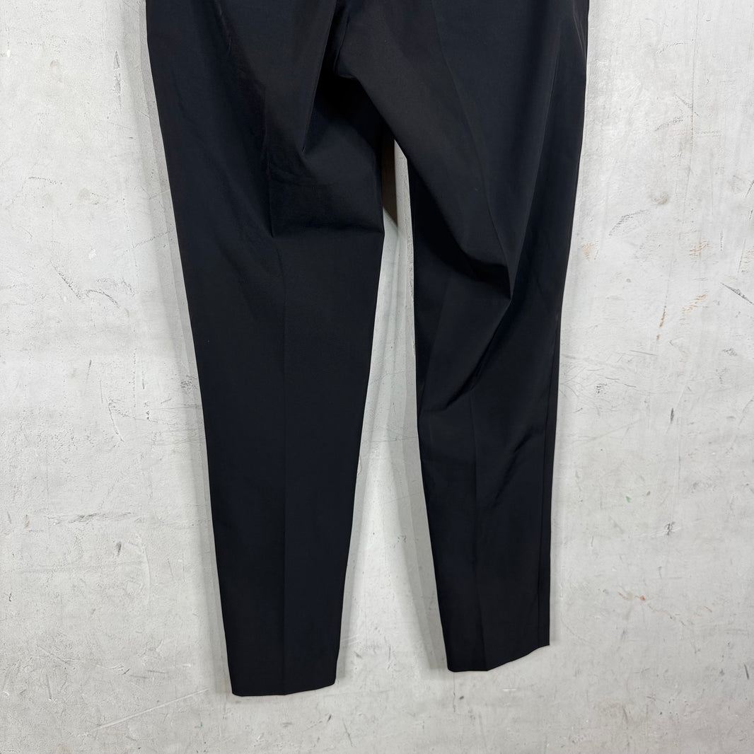 Prada Nylon Coated Zipper Trousers