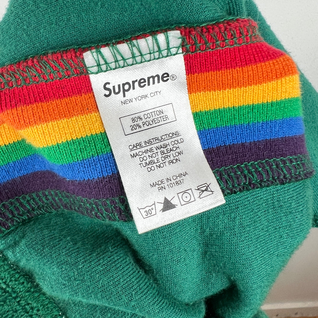 Supreme Hysteric Glamour Green Terrycloth Shorts