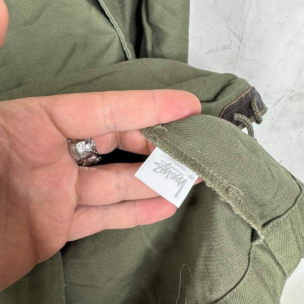 Stussy Olive Military Smock