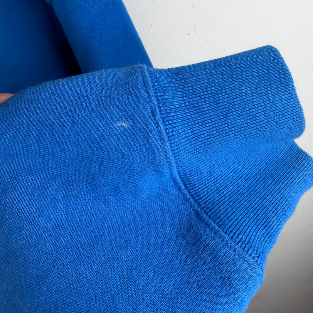 Martine Rose Blue Quiet Riot Hoodie