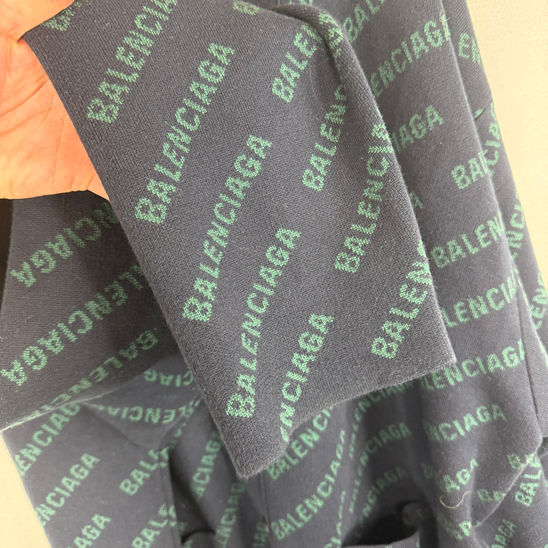 Balenciaga Repeat Logo Cardigan