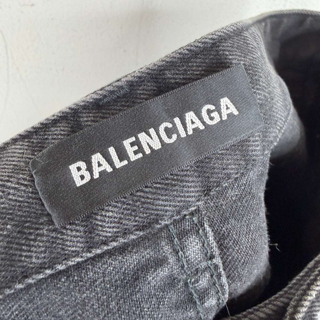 Balenciaga AOP Logo Jeans