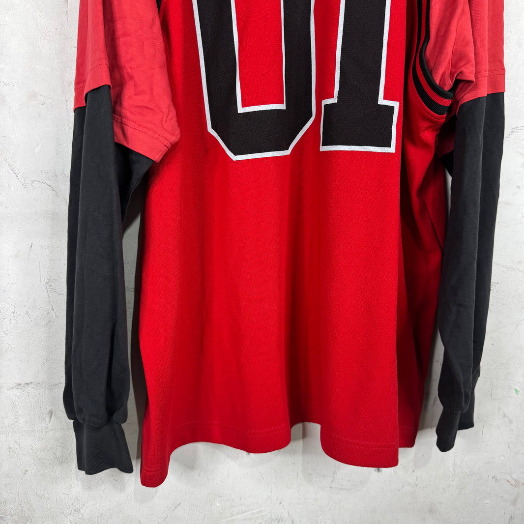Balenciaga Basketball Jersey Layered L/S T-Shirt