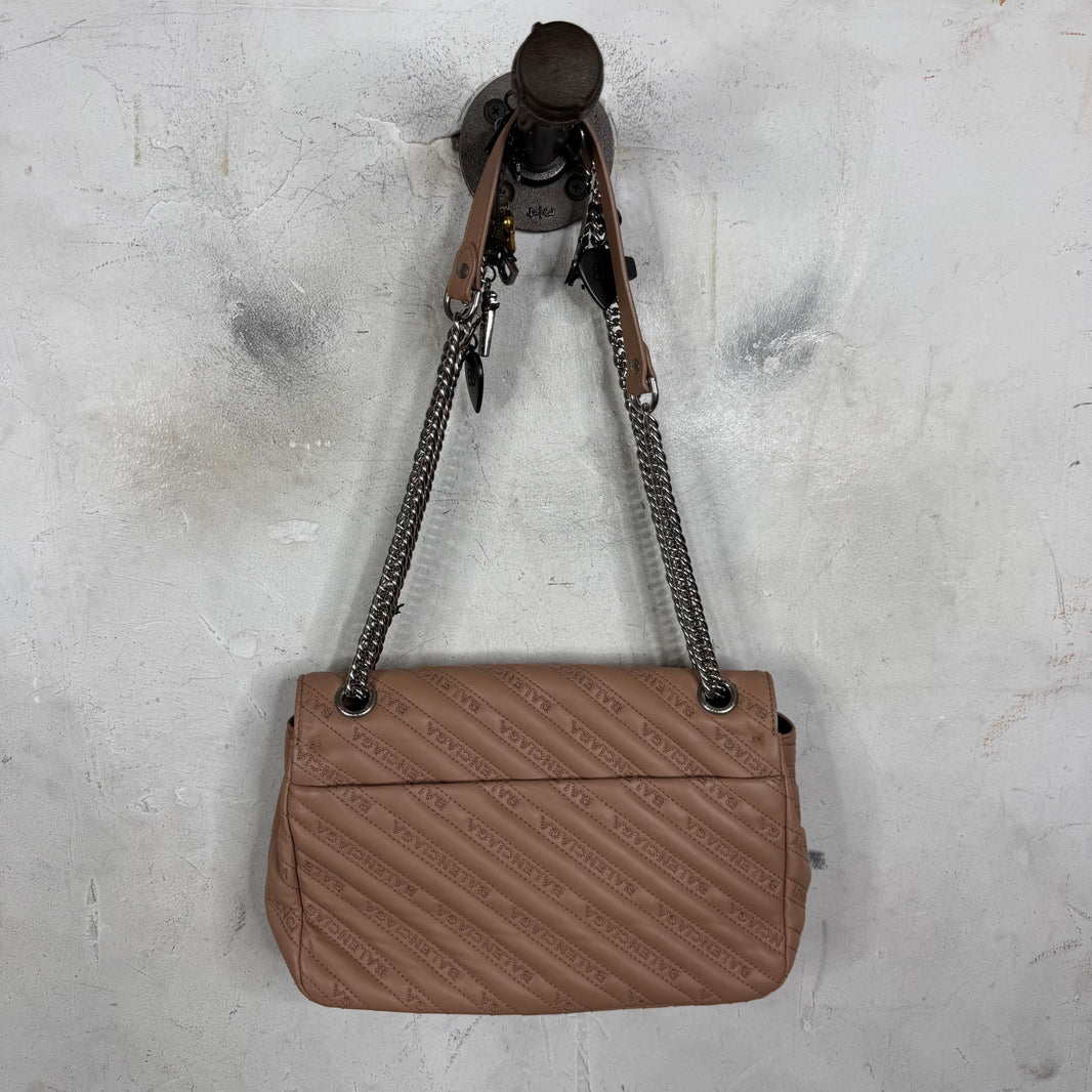 Balenciaga BB Round Charm Chained Bag