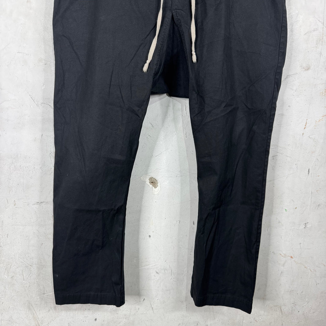 Rick Owens Forever Drop-Crotch Canvas Pants