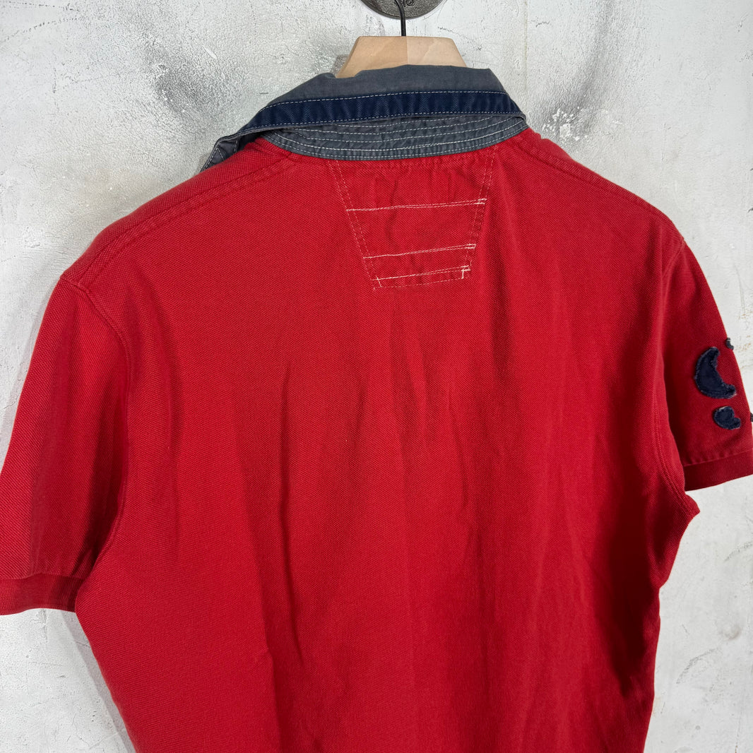 Ralph Lauren Red Sketched Crest Big Pony Polo