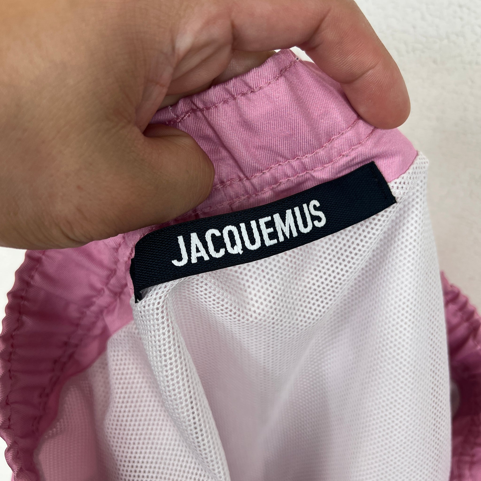 Jacquemus Logo Print Swim Shorts