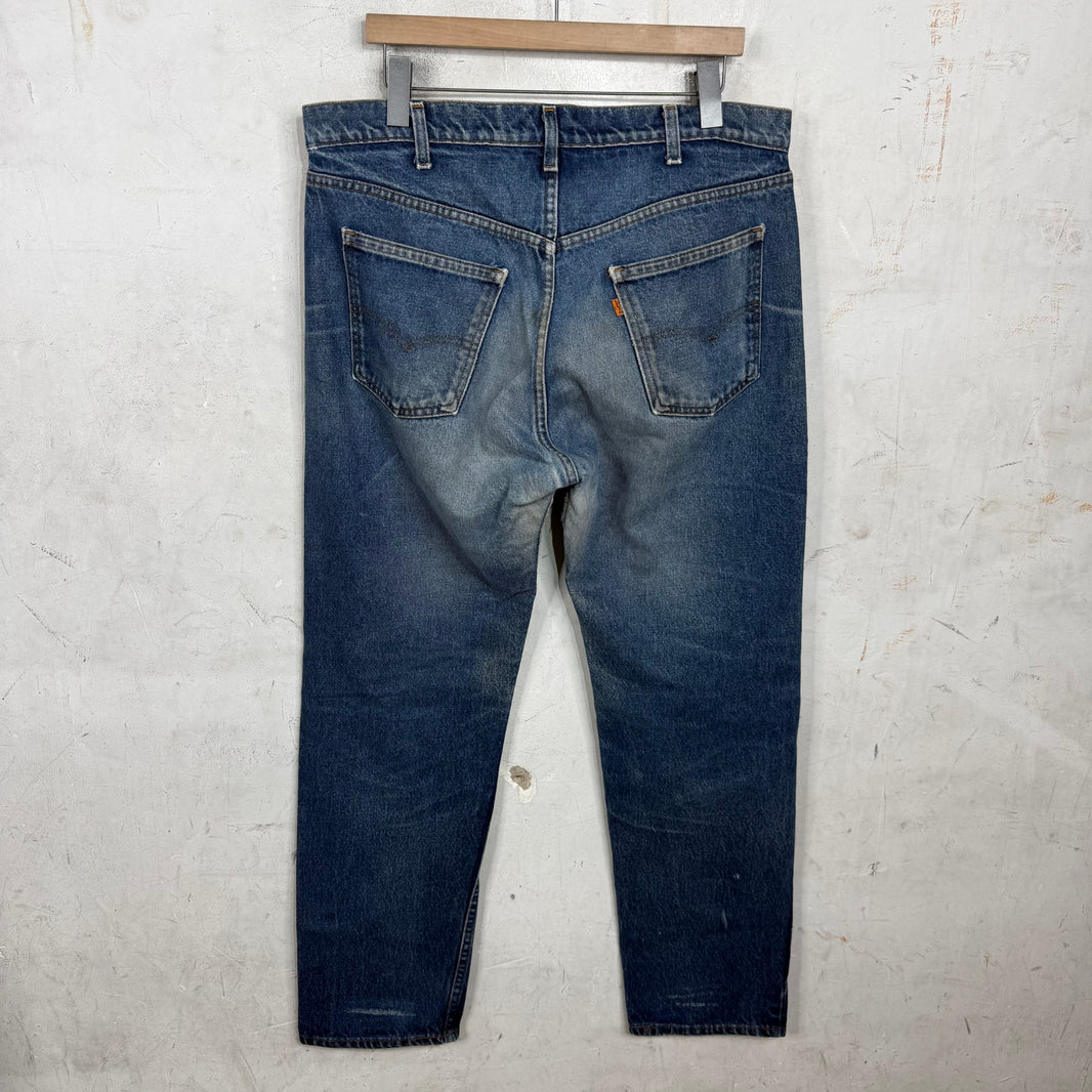 Levi's Straight Fit Orange Tab Jeans