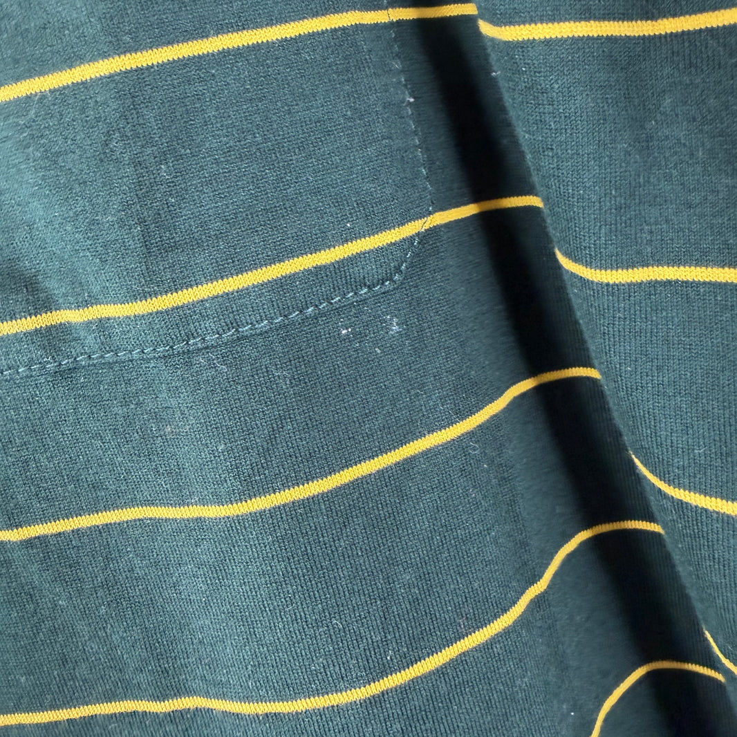 Miu Miu Green Striped L/S T-Shirt