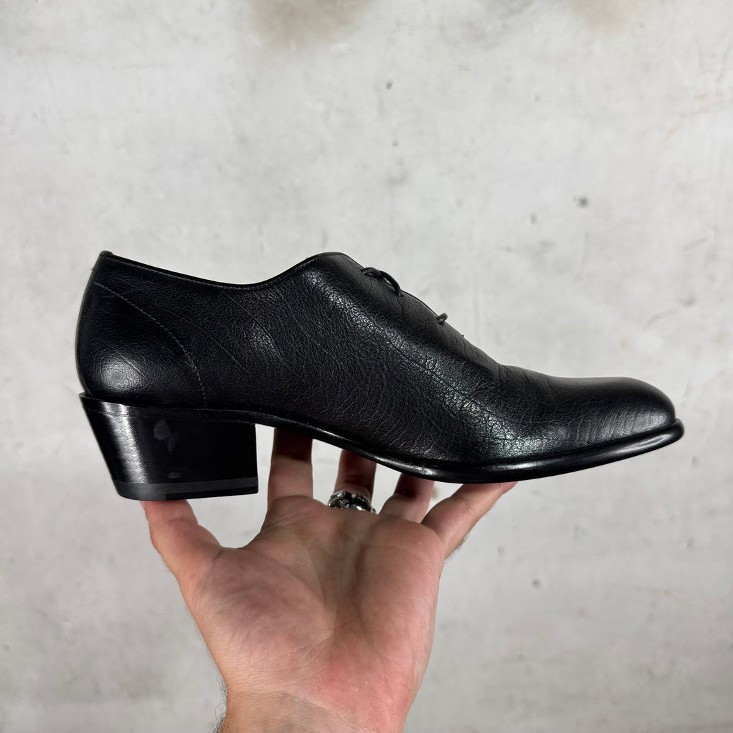 Margiela Leather Heeled Derbys