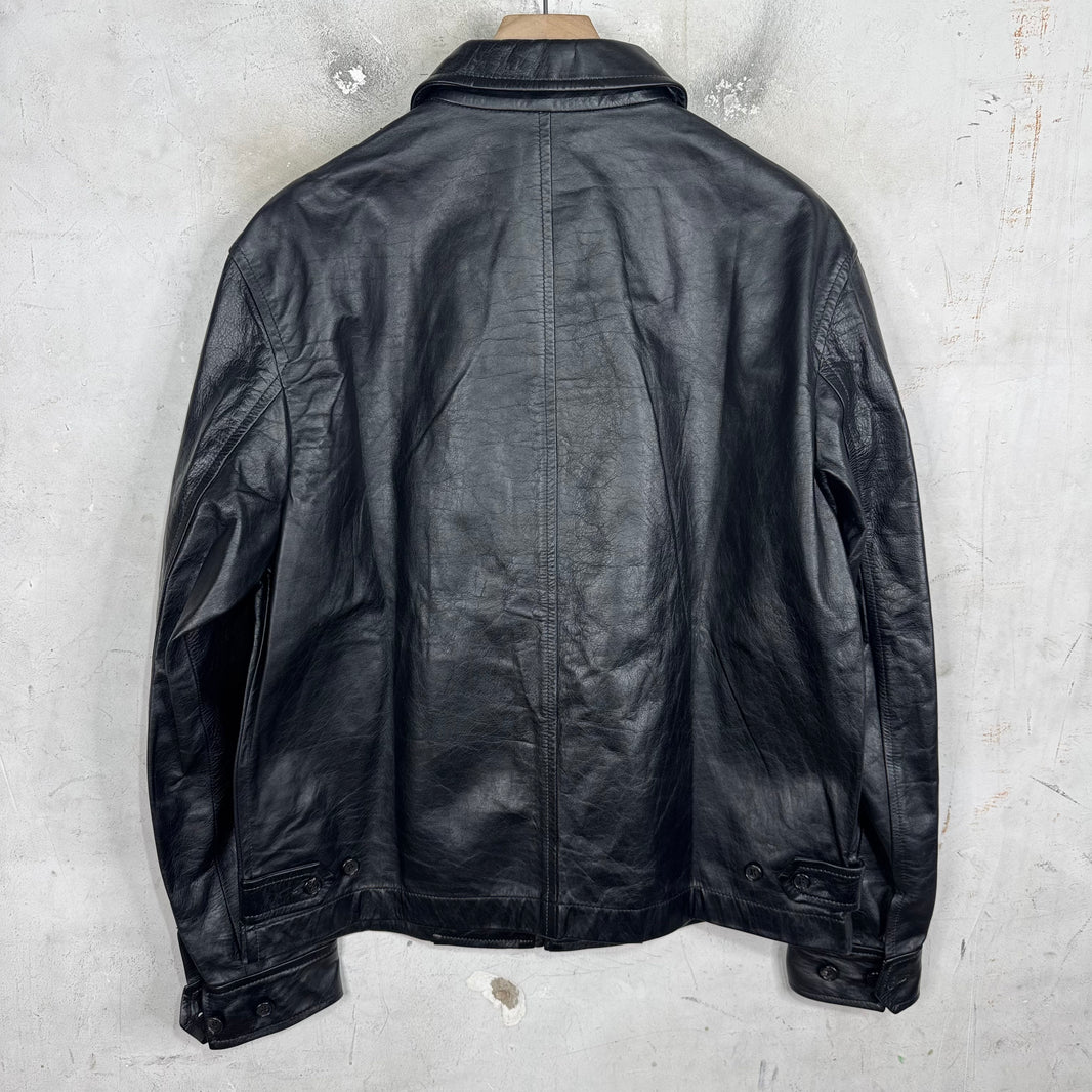 CDG Shirt x Marvel Leather Work Jacket