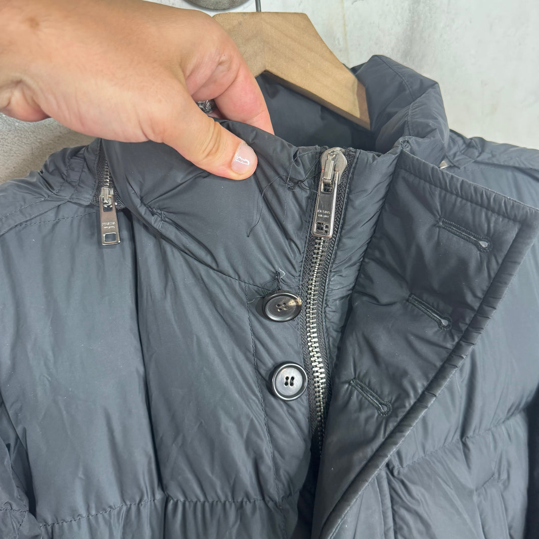 Prada Long Padded Nylon Jacket