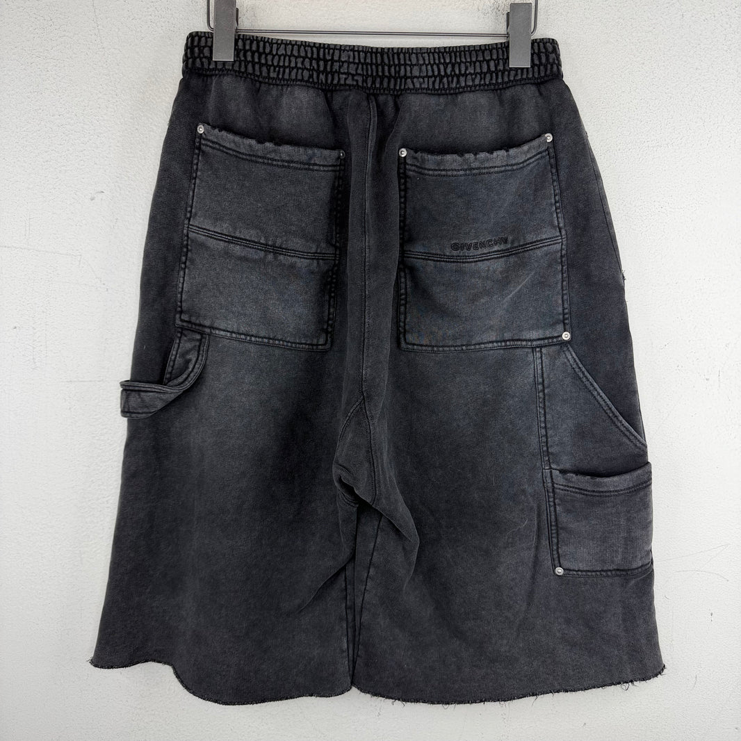 Givenchy Long Double Knee Sweatshorts