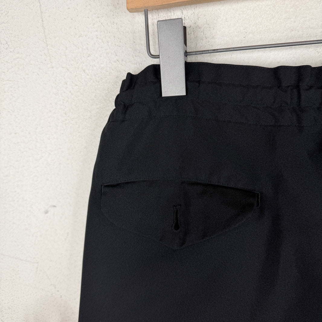 CDG Black Drawstring Trousers