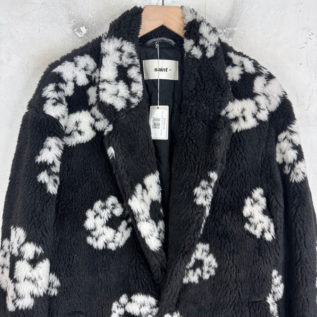 Saint Michael x Denim Tears Fleece Wreath Coat