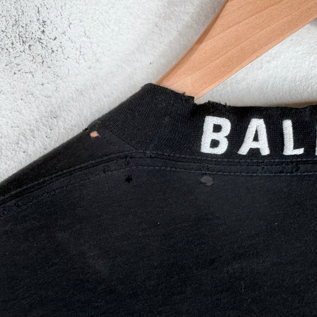 Balenciaga Neck Tab Logo L/S T-Shirt