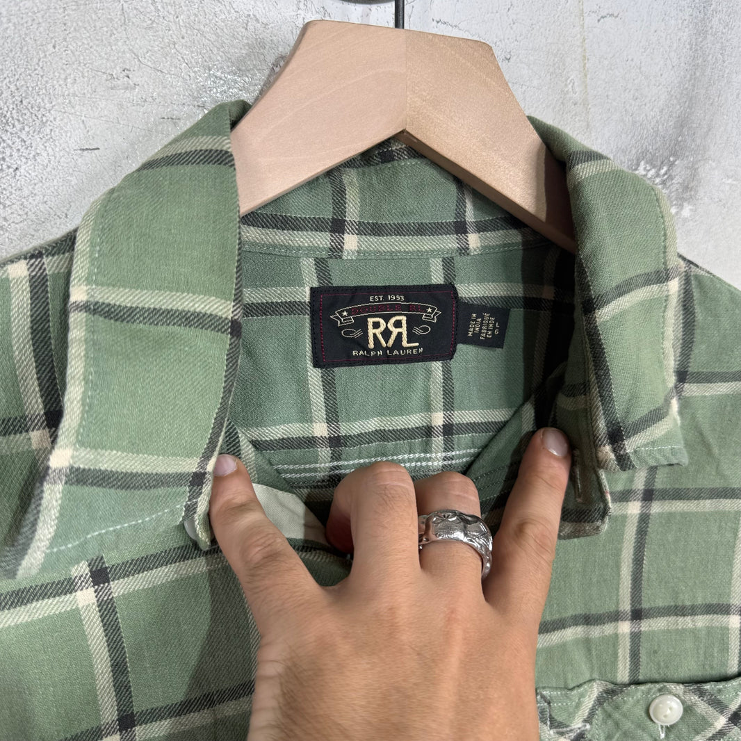 RRL Green Plaid Flannel