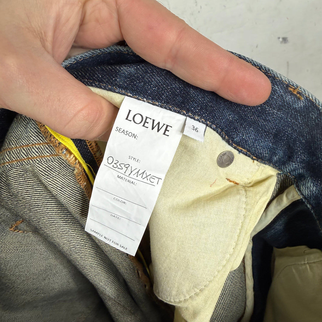 Loewe Yellow Stripe Jeans